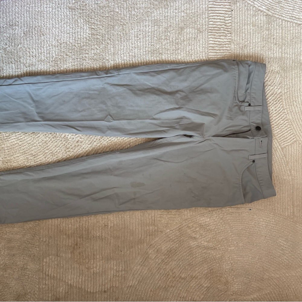Lululemon Athletica Gray Chino Pants